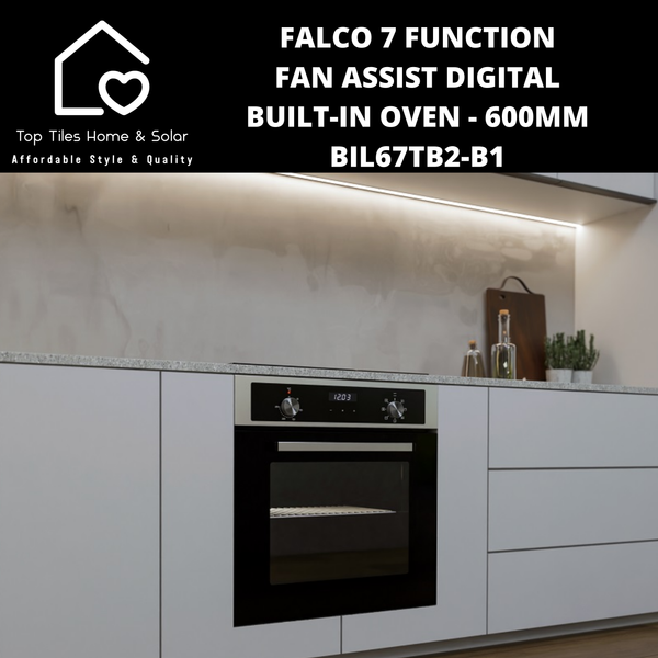 Falco 7 Function Fan Assist Digital Built-in Oven - 600mm BIL67TB2-B1