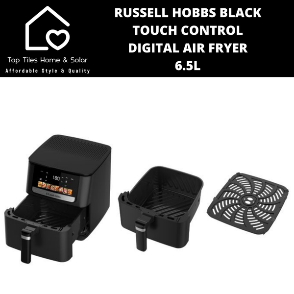Russell Hobbs Black Touch Control Digital Air Fryer - 6.5L