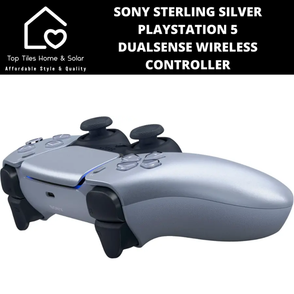 Sony Sterling Silver PlayStation 5 DualSense Wireless Controller