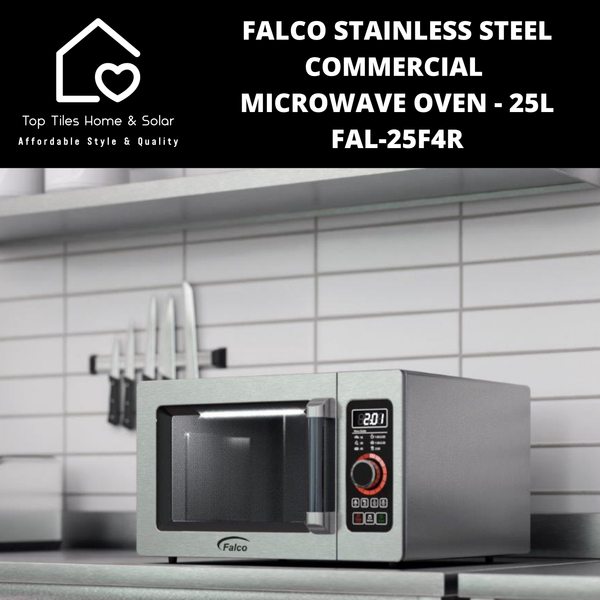 Falco Stainless Steel Commercial Microwave Oven - 25L FAL-25F4R