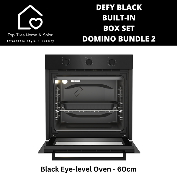 Defy Black Built-in Box Set - Domino Bundle 2