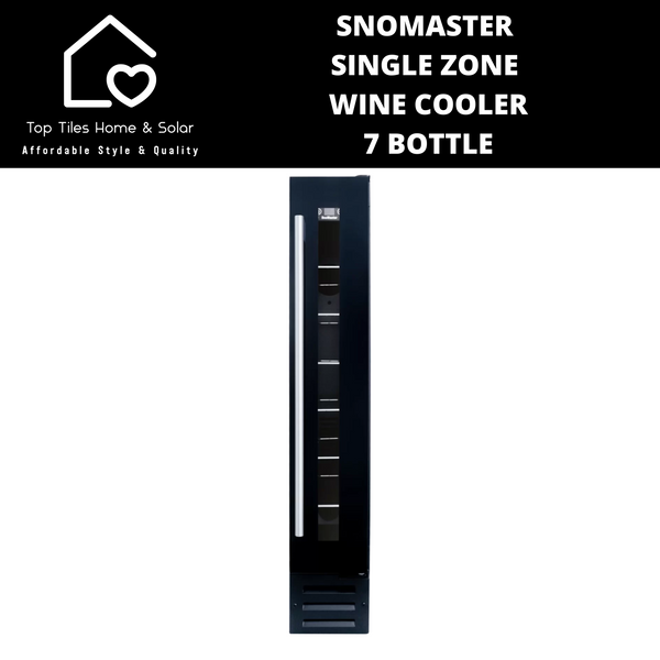 SnoMaster Single Zone Wine Cooler - 7 Bottle
