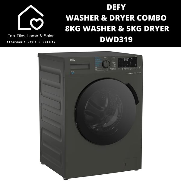 Defy Washer & Dryer Combo -  8kg Washer & 5kg Dryer DWD319