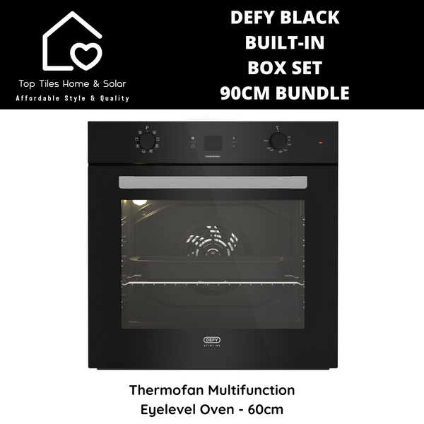 Defy Black Built-in Box Set - 90cm Bundle