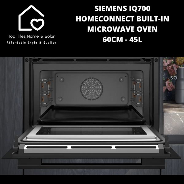 Siemens iQ700 - HomeConnect Built-in Microwave Oven - 60cm - 45L