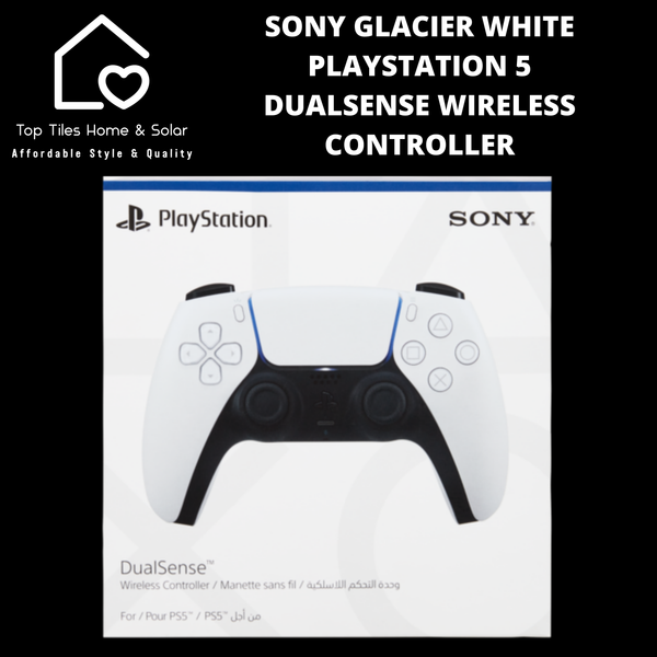 Sony Glacier White PlayStation 5 DualSense Wireless Controller