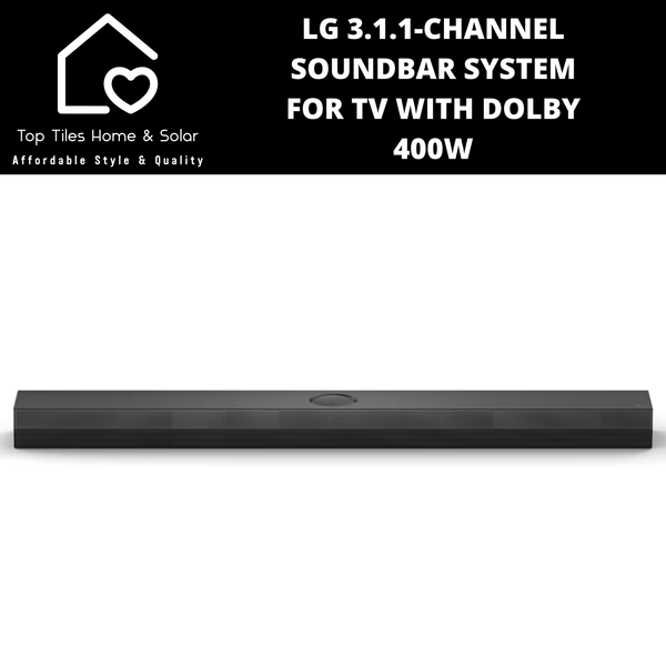 LG 3.1.1-Channel Soundbar System For TV with Dolby- 400W