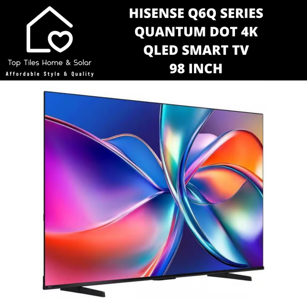 Hisense Q6Q Series Quantum Dot 4K QLED Smart TV - 98 Inch 2025 MODEL