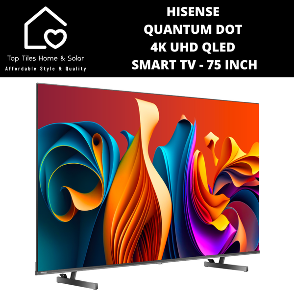 Hisense Quantum Dot 4K UHD QLED Smart TV - 75 Inch