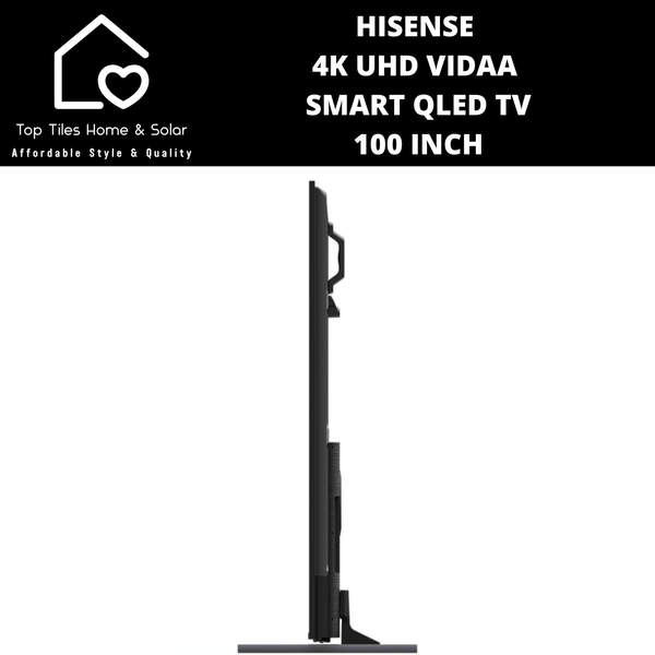 Hisense 4K UHD Vidaa Smart QLED TV - 100 Inch