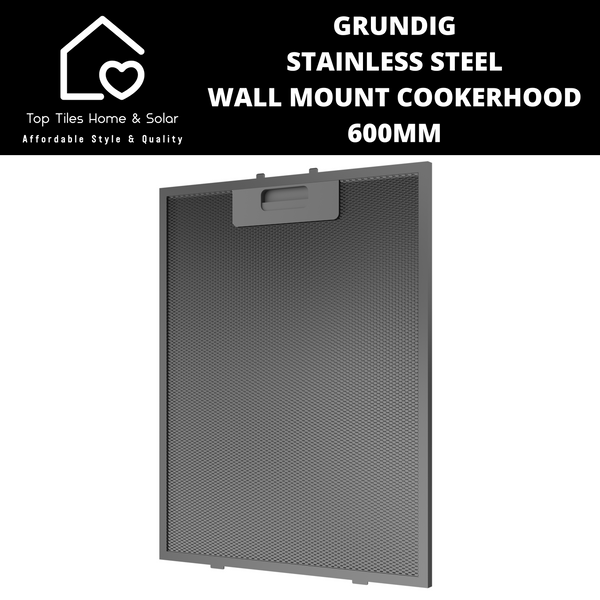 Grundig Stainless Steel Wall Mount Cookerhood - 600mm