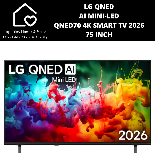 LG QNED AI Mini LED QNED70 4K Smart TV 2026 - 75 Inch