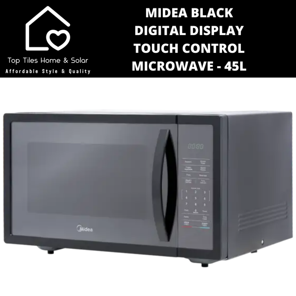 Midea Black Digital Touch Control Microwave - 45L