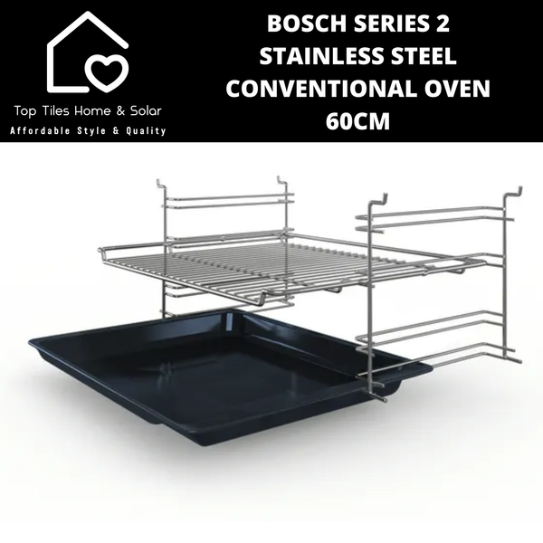 Bosch Series 2 - Stainless Steel Conventional Oven - 60cm