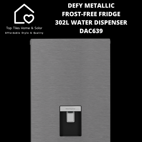 Defy Combi Frost-Free Fridge - 302L Water Dispenser DAC639