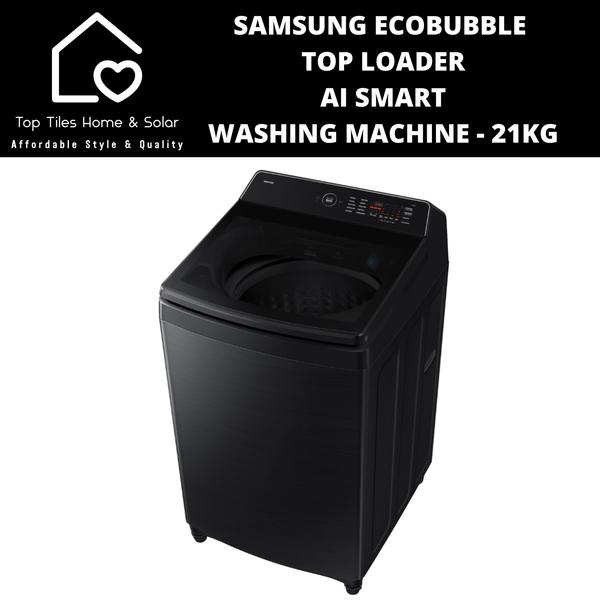 Samsung EcoBubble Top Loader Ai Smart Washing Machine - 21kg
