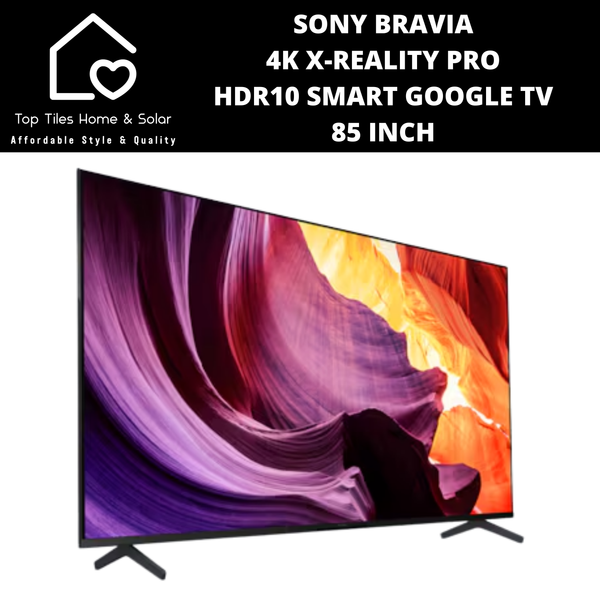 Sony Bravia 4K X-Reality Pro HDR10 Smart Google TV - 85 Inch