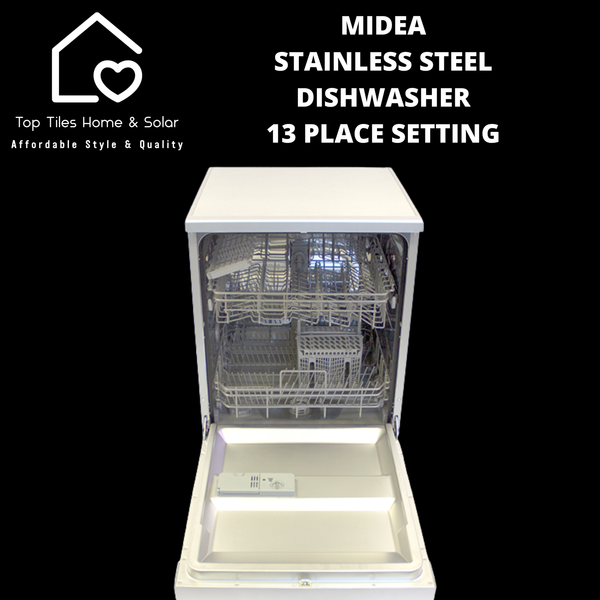 Midea Stainless Steel Dishwasher - 13 Place Setting