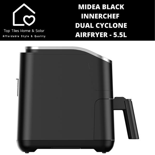 Midea Black InnerChef Dual Cyclone Airfryer - 5.5L