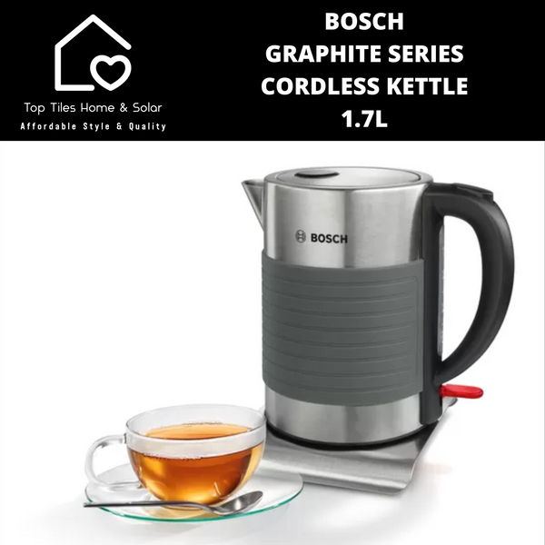 Bosch Graphite Grey Series Cordless Kettle - 1.7L