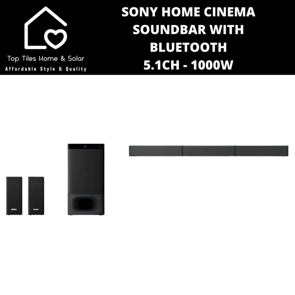 Sony Home Cinema Soundbar with Bluetooth 5.1CH - 1000W