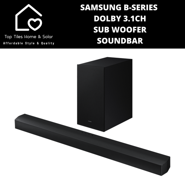 Samsung B-Series Dolby 3.1CH Sub Woofer Soundbar