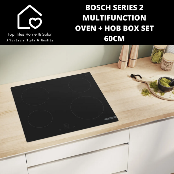 Bosch Series 4 - Multifunction Oven + Hob Box Set - 60cm