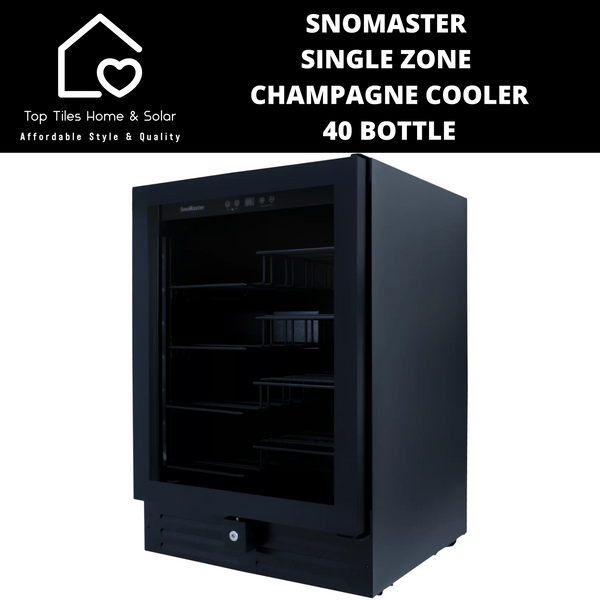 SnoMaster Single Zone Champagne Cooler - 40 Bottle