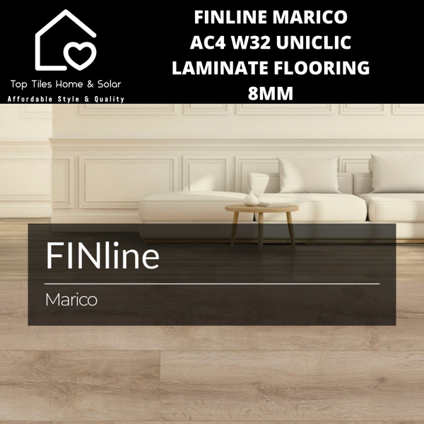 FINline Marico AC4 W32 UniClic Laminate Flooring - 8mm