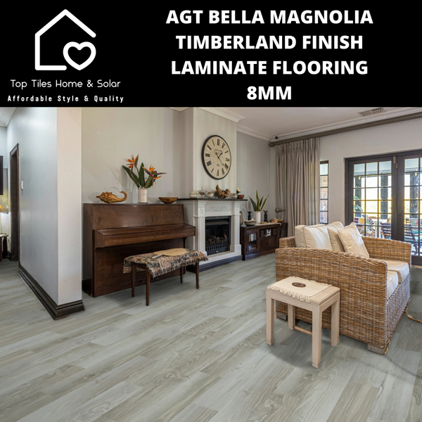 AGT Bella Magnolia Timberland Finish Laminate Flooring - 8mm