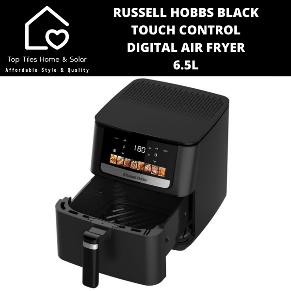 Russell Hobbs Black Touch Control Digital Air Fryer - 6.5L