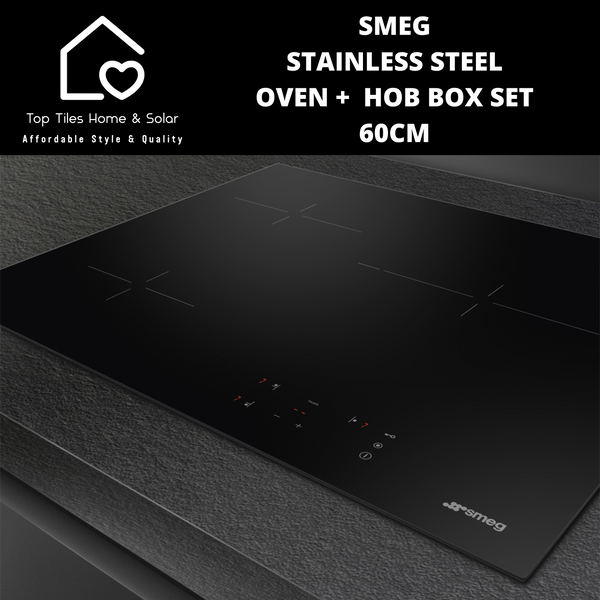 Smeg Stainless Steel Oven +  Hob Box Set - 60cm
