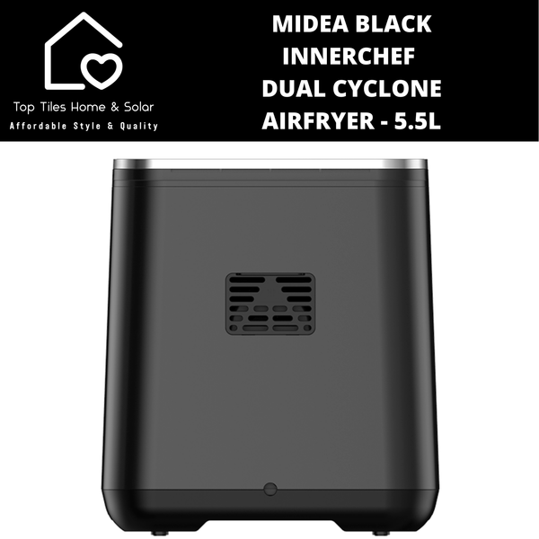 Midea Black InnerChef Dual Cyclone Airfryer - 5.5L