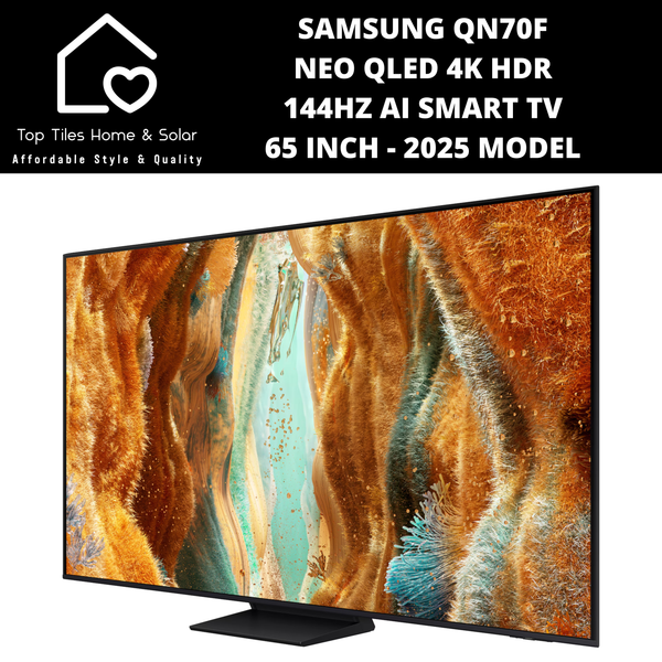 Samsung QN70F Neo QLED 4k HDR 144Hz Ai Smart TV - 65 Inch