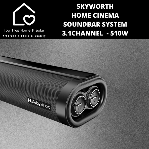 Skyworth Home Cinema Soundbar System 3.1Channel  - 510W