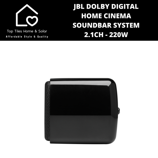 JBL Dolby Digital Home Cinema Soundbar System 2.1CH - 220W