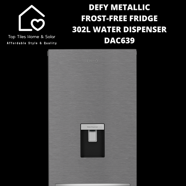 Defy Combi Frost-Free Fridge - 302L Water Dispenser DAC639
