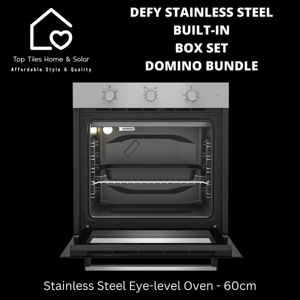 Defy Stainless Steel Built-in Box Set - Domino Bundle