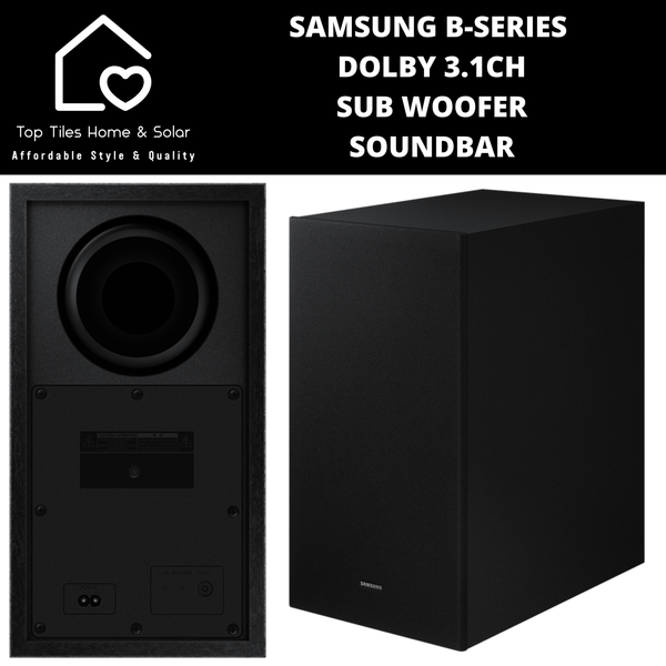 Samsung B-Series Dolby 3.1CH Sub Woofer Soundbar