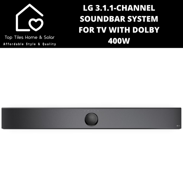 LG 3.1.1-Channel Soundbar System For TV with Dolby- 400W