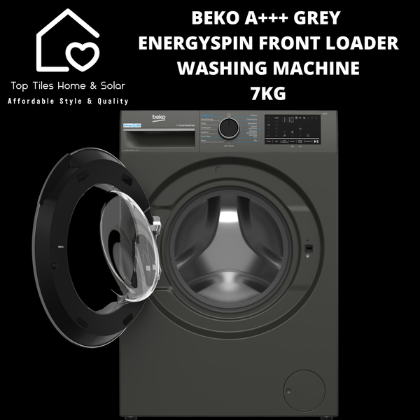Beko A+++ Grey EnergySpin Front Loader Washing Machine - 7kg
