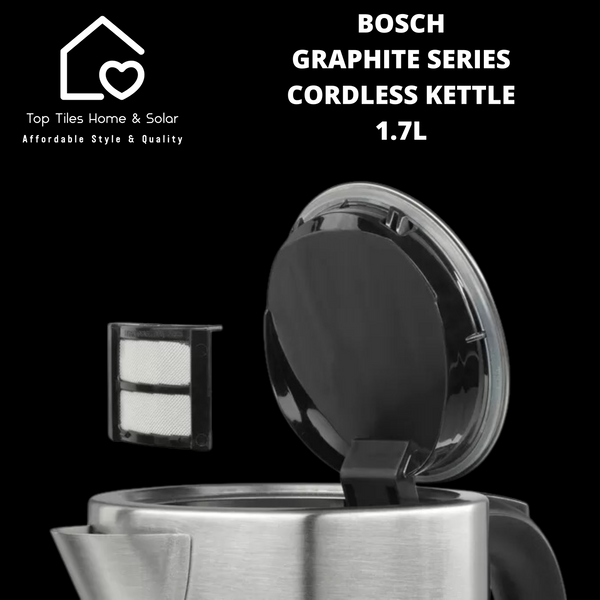Bosch Graphite Grey Series Cordless Kettle - 1.7L