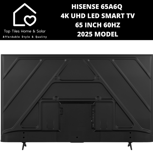 Hisense 65A6Q 4K UHD LED Smart TV - 65 Inch 2025 MODEL
