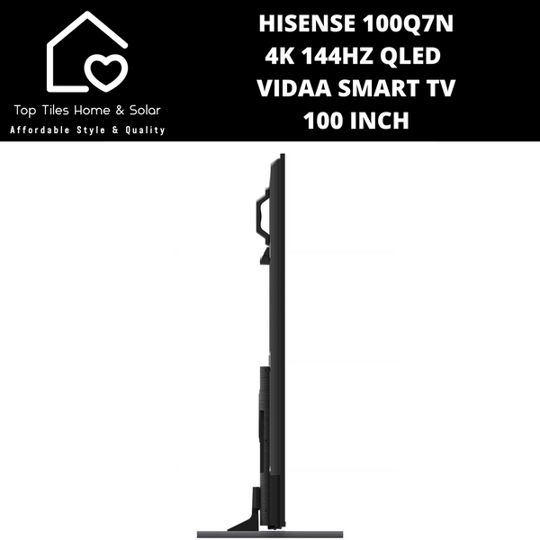 Hisense 100Q7N 4K 144Hz Vidaa Smart QLED TV - 100 Inch