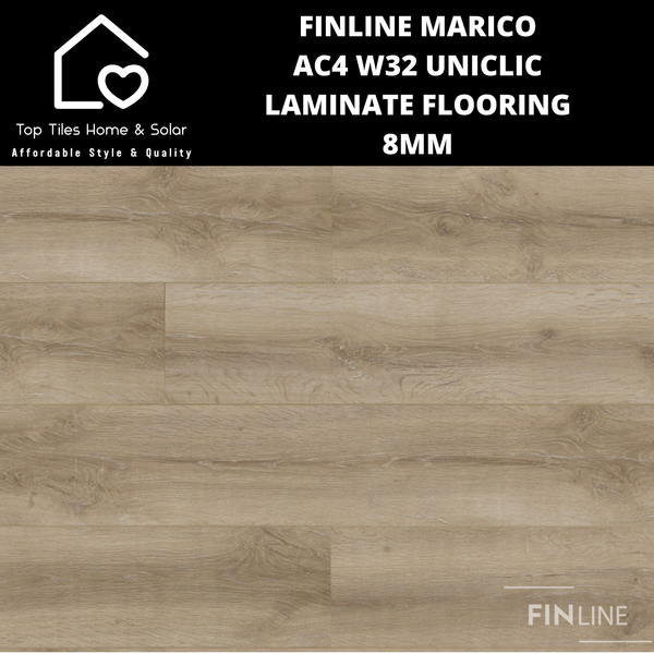 FINline Marico AC4 W32 UniClic Laminate Flooring - 8mm