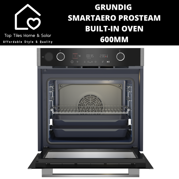 Grundig SmartAero ProSteam Built-in Oven - 600mm