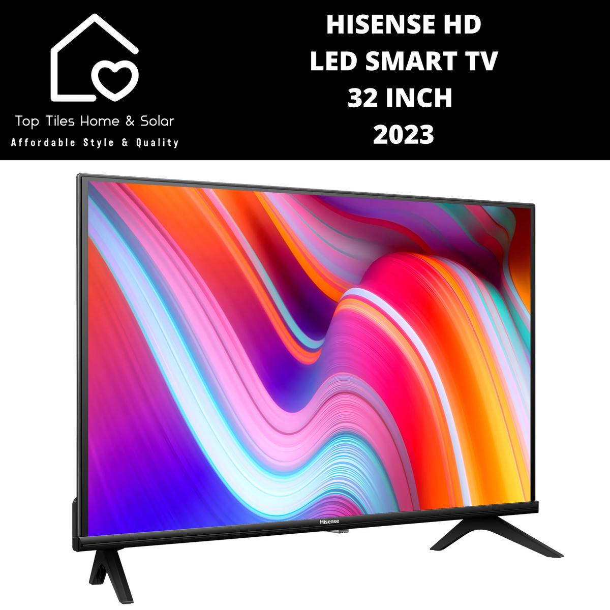 Hisense FHD LED Smart TV - 32 Inch 2023 – Top Tiles Home & Solar Hisense FHD LED Smart TV - 32 Inch 2023 – Top Tiles Home & Solar