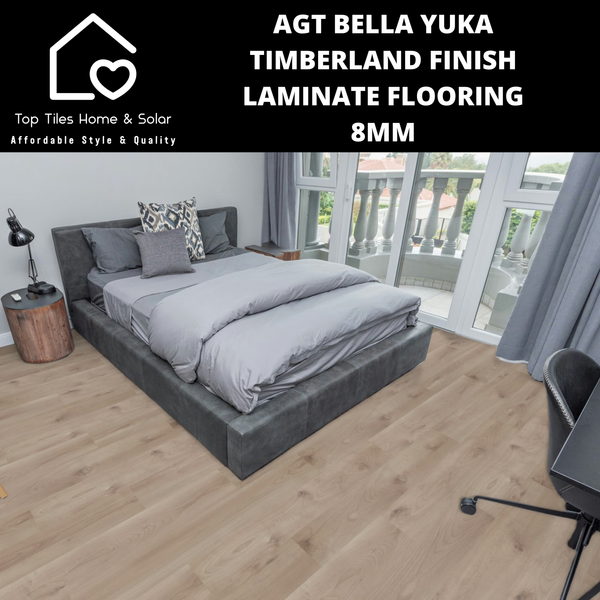 AGT Bella Yuka Timberland Finish Laminate Flooring - 8mm