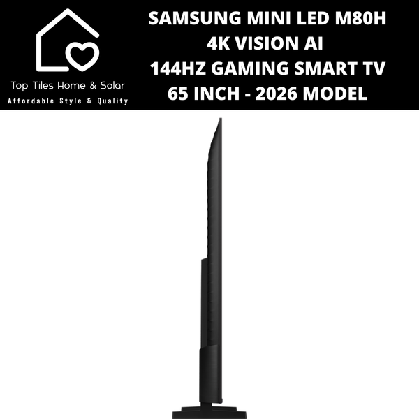 Samsung Mini LED M80H 4K Vision AI 144Hz Gaming Smart TV - 65 Inch 2026 MODEL