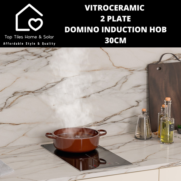 Vitroceramic 2 Plate Domino Induction Hob - 30cm